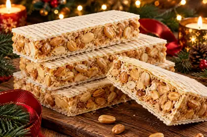 Turrón de maní y miel
