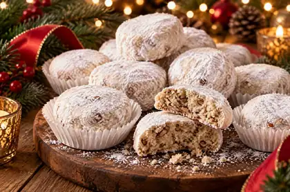 Polvorones de nuez